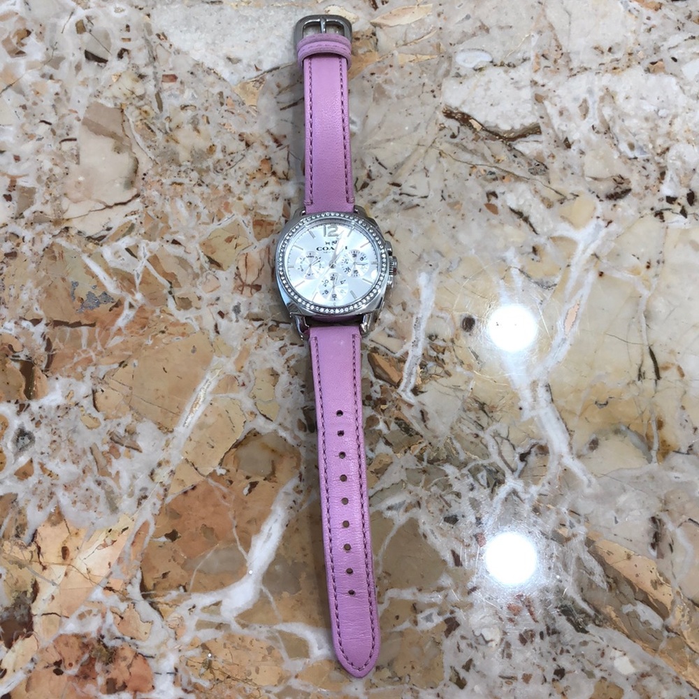 Coach Leather Watch
